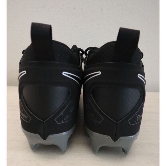 Nike CT6649-010 Men's Sz 9 Black/White Alpha Menace Pro 3 Football Cleats - Picture 3 of 8